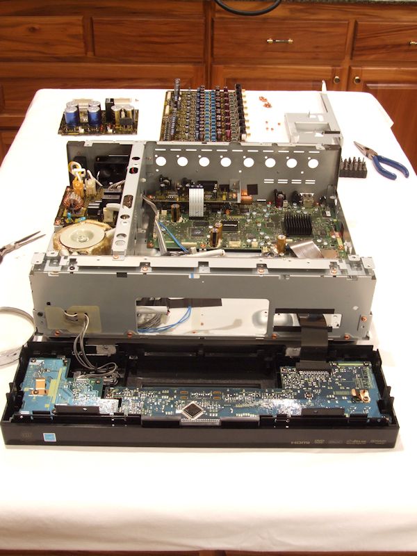 My Pioneer Elite BDP09FD Bluray Player Repair — Polk Audio Forum